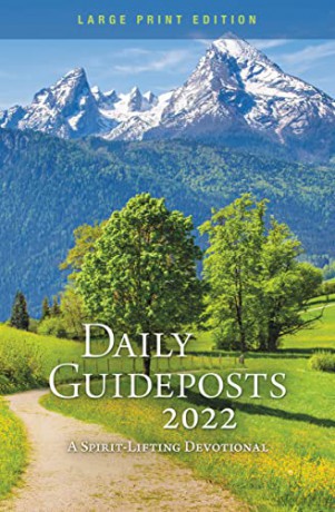 Daily Guideposts 2022 Large Print: A Spirit-Lifting Devotional - Guideposts [KSIĄŻKA]