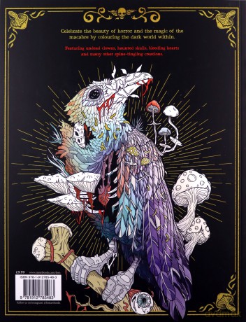 Dark Art: A Horror Colouring Book for Adults - François Gautier [KSIĄŻKA]