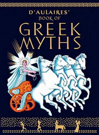 D'Aulaires Book of Greek Myths - Ingri d'Aulaire [KSIĄŻKA]