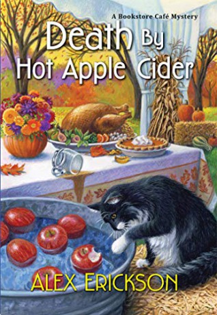 Death by Hot Apple Cider (A Bookstore Cafe Mystery) - Alex Erickson [KSIĄŻKA]