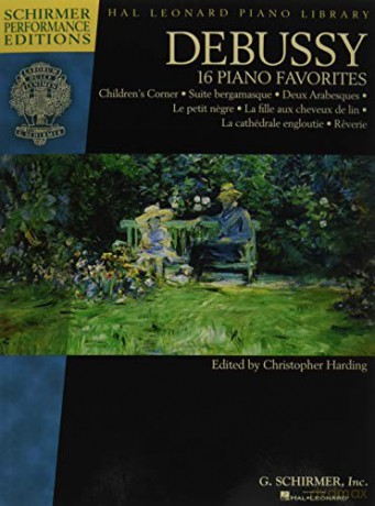 Debussy - 16 Piano Favorites Edited by Christopher Harding (Hal Leonard Piano Library) - Claude Debussy [KSIĄŻKA]