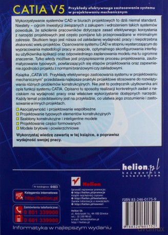 CATIA V5. Przykłady efektywnego zastosowania systemu w projektowaniu mechanicznym [KSIĄŻKA]