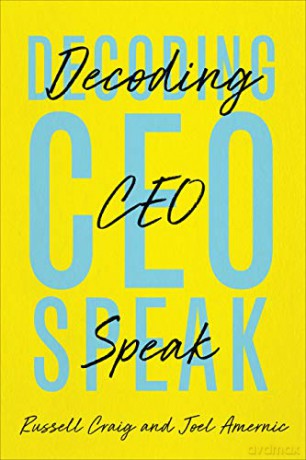 Decoding CEO-Speak - Russell Craig [KSIĄŻKA]