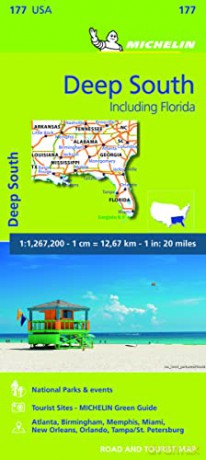 Deep South - Zoom Map 177 (Michelin USA) - Michelin [KSIĄŻKA]