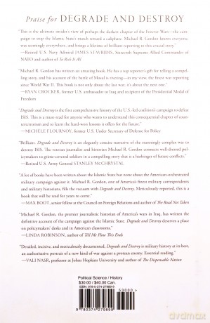 Degrade and Destroy: The Inside Story of the War Against the Islamic State, from Barack Obama to Donald Trump - Michael R. Gordon [KSIĄŻKA]