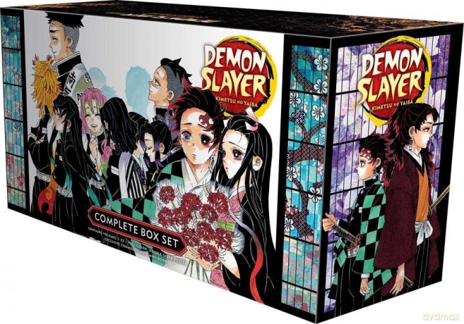 Demon Slayer Complete Box Set: Includes volumes 1-23 with premium (Demon Slayer: Kimetsu no Yaiba) - Koyoharu Gotouge [KSIĄŻKA]