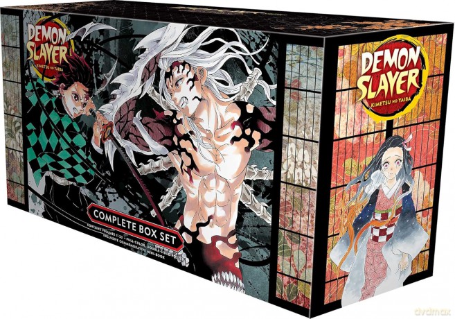 Demon Slayer Complete Box Set: Includes volumes 1-23 with premium (Demon Slayer: Kimetsu no Yaiba) - Koyoharu Gotouge [KSIĄŻKA]