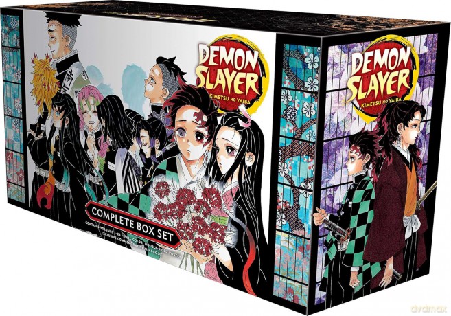 Demon Slayer Complete Box Set: Includes volumes 1-23 with premium (Demon Slayer: Kimetsu no Yaiba) - Koyoharu Gotouge [KSIĄŻKA]