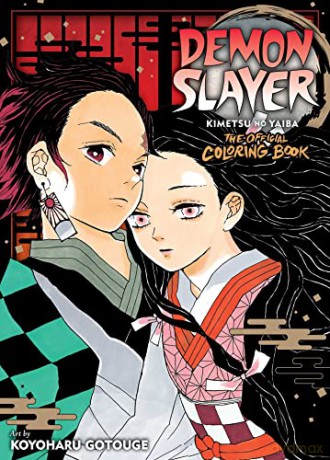 Demon Slayer: The Official Coloring Book (Demon Slayer: Kimetsu no Yaiba: The Official Coloring Book) - Koyoharu Gotouge [KSIĄŻKA]