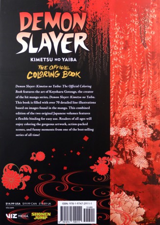Demon Slayer: The Official Coloring Book (Demon Slayer: Kimetsu no Yaiba: The Official Coloring Book) - Koyoharu Gotouge [KSIĄŻKA]