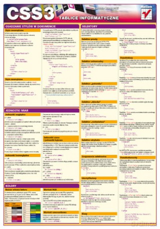 Tablice informatyczne. CSS3 [KSIĄŻKA]