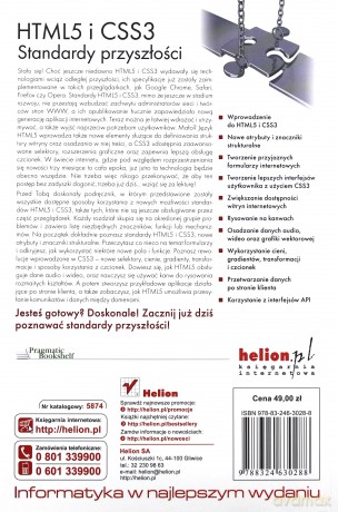 HTML5 i CSS3. Standardy przyszłości [KSIĄŻKA]