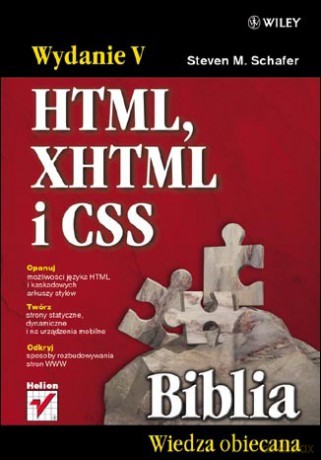 HTML, XHTML i CSS. Biblia. Wydanie V [KSIĄŻKA]
