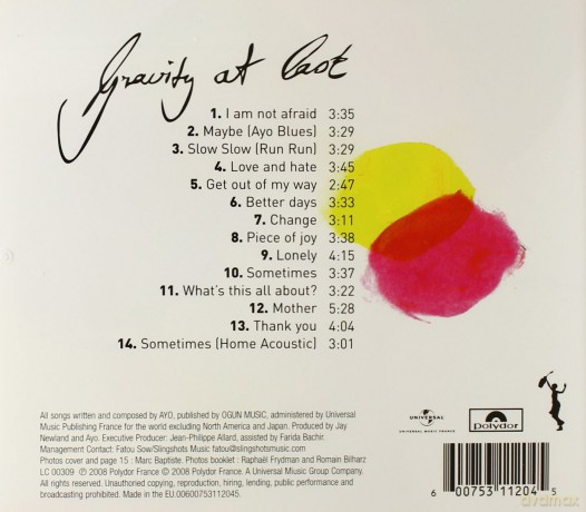 Ayo: Gravity At Last [CD]