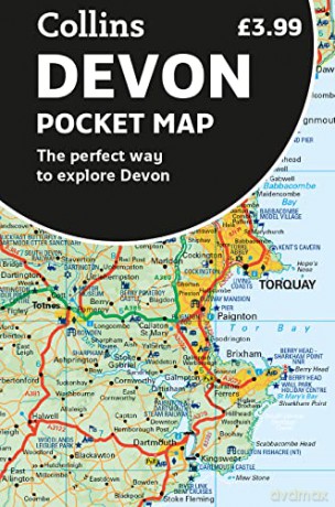 Devon Pocket Map: The perfect way to explore Devon - Collins Maps [KSIĄŻKA]