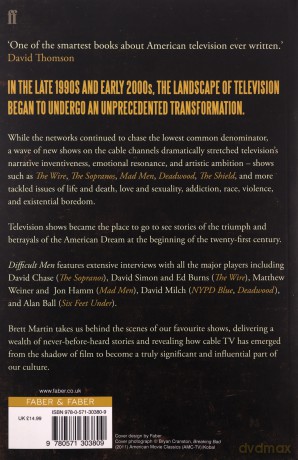 Difficult Men: From The Sopranos and The Wire to Mad Men and Breaking Bad - Brett Martin [KSIĄŻKA]