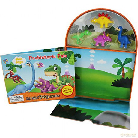 Dino Days Prehistoric Pals My Mini Busy Book [KSIĄŻKA]