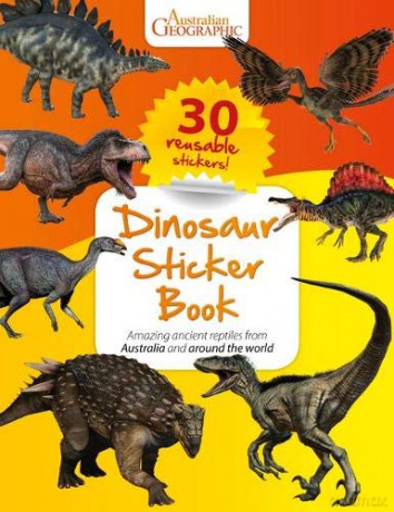Dinosaur Sticker Book - Australian Geographic [KSIĄŻKA]