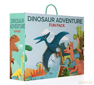 Dinosaurs: Search and Find Jigsaw Puzzle - Ronny Gazzola [KSIĄŻKA]