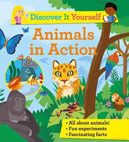 Discover It Yourself: Animals In Action (Discover It Yourself, 9) - Sally Morgan [KSIĄŻKA]