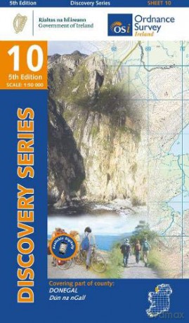 Discovery Series 2 - County Donegal: 10 (Irish Discovery Series) - Ordnance Survey Ireland [KSIĄŻKA]