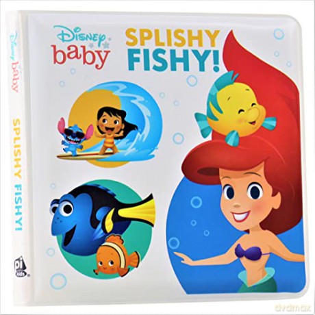 Disney Baby Splishy Fishy: Bath Book - P I Kids [KSIĄŻKA]