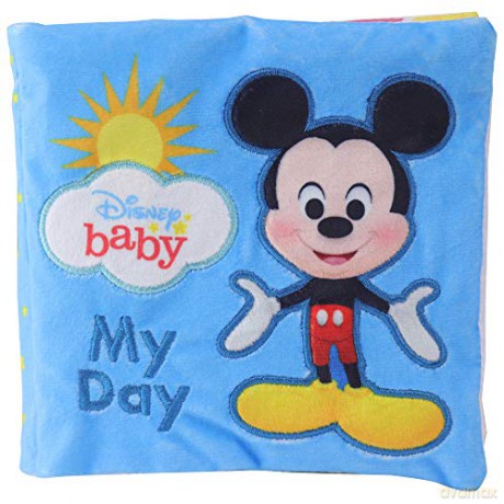 Disney Baby: All Day Long: Cuddle Book (A Book in Four Languages) - Pi Kids [KSIĄŻKA]