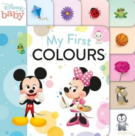 Disney Baby: My First Colours - Disney [KSIĄŻKA]