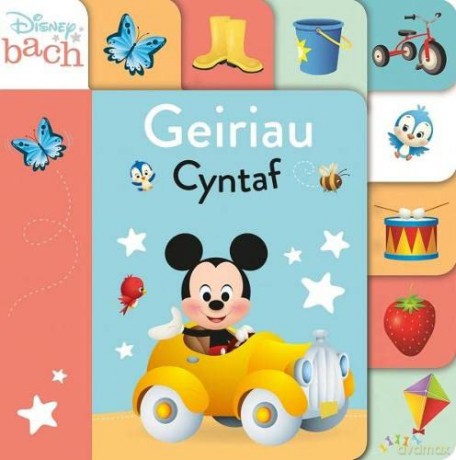 Disney Bach: Geiriau Cyntaf - Disney [KSIĄŻKA]