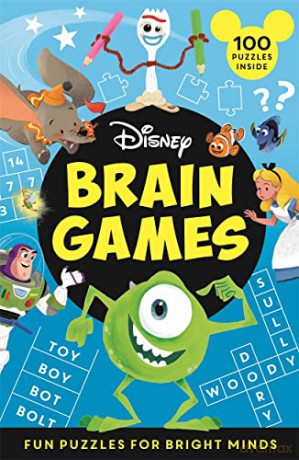 Disney Brain Games: Fun puzzles for bright minds - Walt Disney Company Ltd. [KSIĄŻKA]