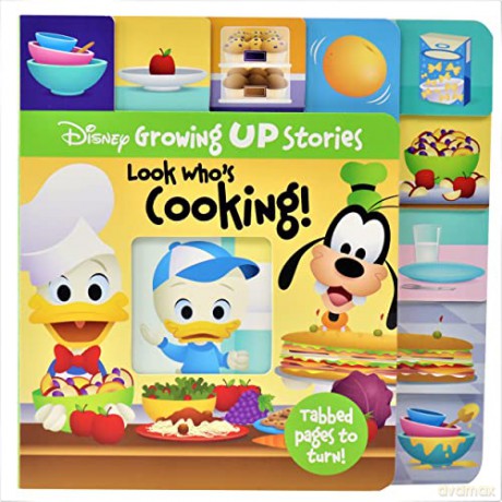 Disney Growing Up Stories: Look Who's Cooking! - Pi Kids [KSIĄŻKA]