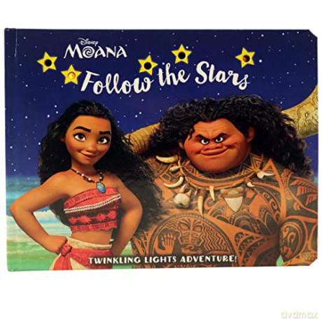 Disney Moana: Follow the Stars: Twinkling Lights Adventure! - PI Kids - Editors of Phoenix International Publications [KSIĄŻKA]