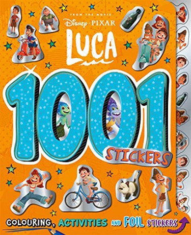 Disney Pixar Luca: 1001 Stickers (From the Movie) [KSIĄŻKA]