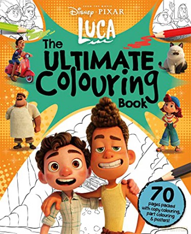 Disney Pixar Luca: The Ultimate Colouring Book (From the Movie) [KSIĄŻKA]