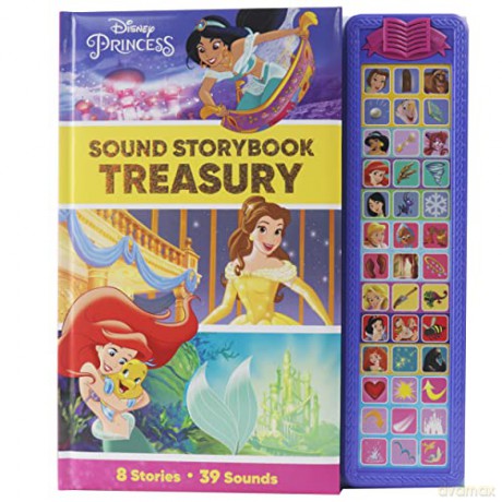 Disney Princess: Sound Storybook Treasury (SOUND TREASURY BOOK) - PI Kids [KSIĄŻKA]