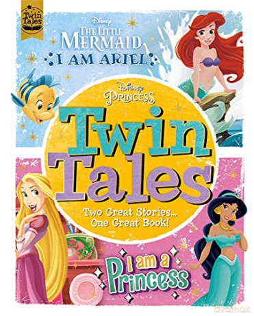 Disney Princess: Twin Tales: I am Ariel/I Am a Princess [KSIĄŻKA]