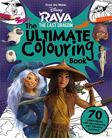 Disney Raya and the Last Dragon: The Ultimate Colouring Book - Igloo Books [KSIĄŻKA]