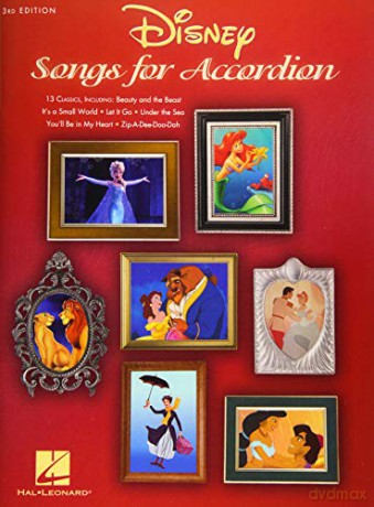 Disney Songs for Accordion: 3rd Edition [KSIĄŻKA]