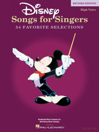 Disney Songs for Singers: High Voice [KSIĄŻKA]