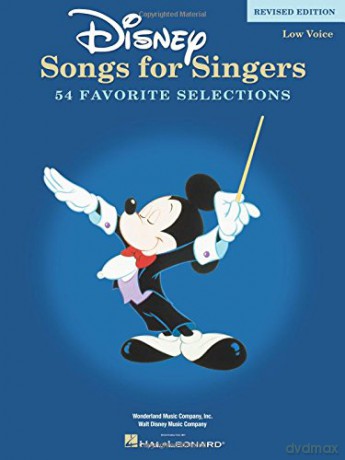 Disney Songs for Singers: Low Voice [KSIĄŻKA]