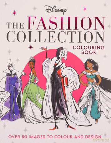 Disney The Fashion Collection Colouring Book: Release your inner stylist and design outfits for Disney's most iconic characters - Walt Disney Company Ltd. [KSIĄŻKA]