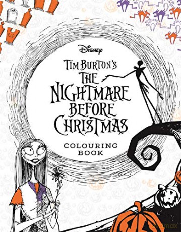 Disney Tim Burton's The Nightmare Before Christmas Colouring Book - Walt Disney Company Ltd. [KSIĄŻKA]