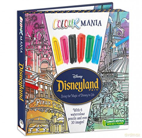 Disney: Disneyland Park (Colouring Book and Pencil Set) [KSIĄŻKA]