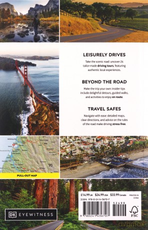 DK Eyewitness Road Trips California (Travel Guide) - DK Eyewitness [KSIĄŻKA]