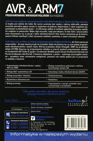 AVR i ARM7. Programowanie mikrokontrolerów dla każdego [KSIĄŻKA]+[CD]