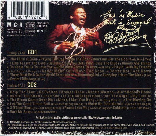 B.B. King: His Definitive Greatest Hits [2CD]