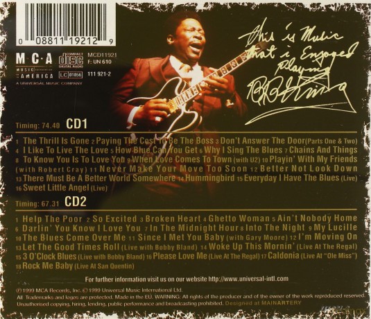 B.B. King: His Definitive Greatest Hits [2CD]