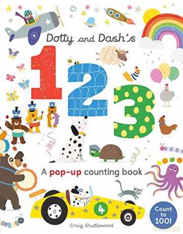 Dotty and Dash's 1, 2, 3 - Patricia Hegarty [KSIĄŻKA]
