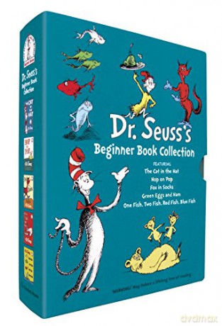 Dr. Seuss's Beginner Book Collection: The Cat in the Hat; One Fish Two Fish Red Fish Blue Fish; Green Eggs and Ham; Hop on Pop; Fox in Socks (Beginner Books(R)) - Dr. Seuss [KSIĄŻKA]