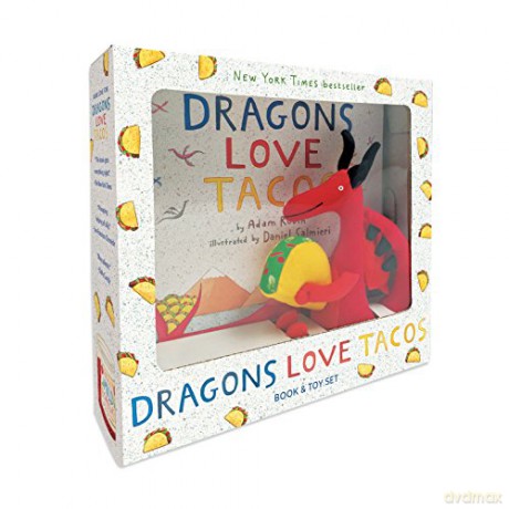 Dragons Love Tacos Book and Toy Set - Adam Rubin [KSIĄŻKA]